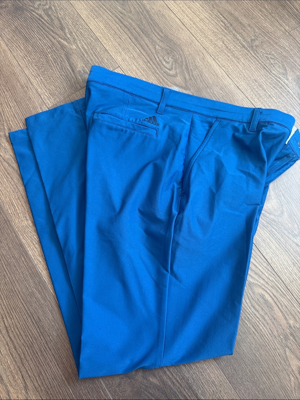 adidas Men's Bright Blue Performance Pants